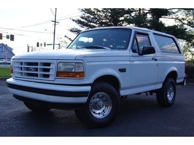 1995 ford bronco xlt 5.8 4x4, ac, auto diff lock, oj's bronco clone, no reserve