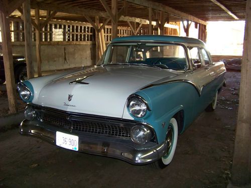 1955 Ford fairlane club sedan sale #10