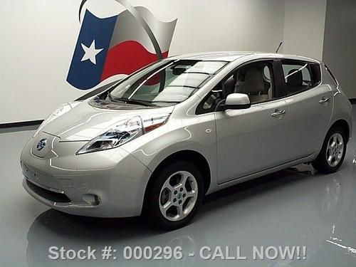 2011 nissan leaf sl zero emission electric nav rear cam texas direct auto