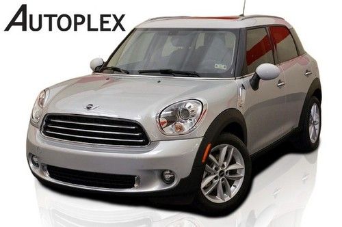 Mini cooper countryman premium 2 pkg! dual moonroof! auto! heated seats!