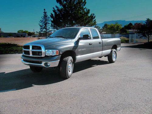 2003 dodge ram slt quad cab 2500 4x4 6sp 5.9l cummins turbo diesel