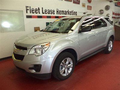 No reserve 2010 chevrolet equinox ls, 1 owner off corp.lease