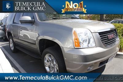 Gmc yukon 2wd 4dr 1500 sle low miles suv vortec 5.3l v8 cd mp3 bluetooth