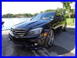 2010 mercedes-benz c63 c63 amg low miles navigation keyless go