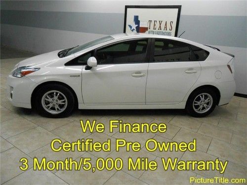 10 prius hybrid sedan keyless go certified warranty texas