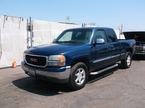 2001 gmc sierra, no reserve