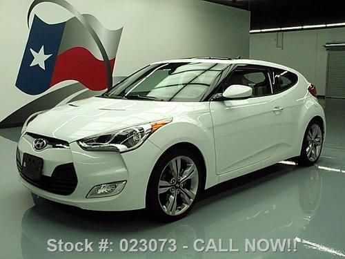 2012 hyundai veloster style tech pano sunroof nav 38k texas direct auto