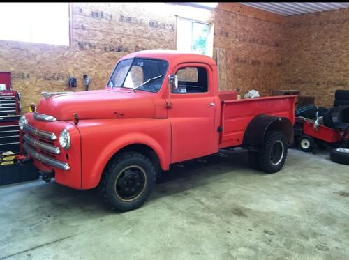 1949 dodge 3/4 ton dually pickup truck