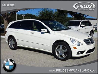 2008 r class diamond white pano roof 20 inch amg wheels rear entertainment