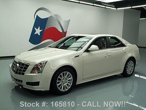 2013 cadillac cts lux 3.0l pano sunroof nav rear cam 4k texas direct auto