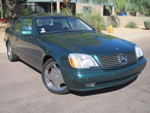 1997 mercedes-benz cl600, 19" amg wheels, lorinser exhaust, dealer maintained