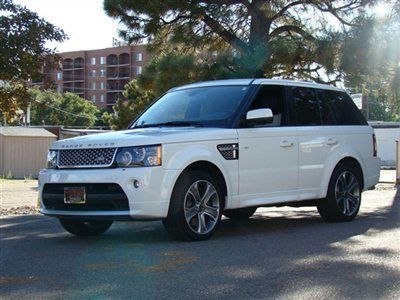 2012 land rover range rover sport autobiography one owner