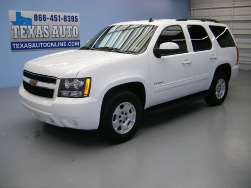 We finance! 2013 chevrolet tahoe lt flex-fuel heated leather bose 25k texas auto