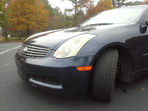 2004 infiniti g35 base coupe 2-door 3.5l no reserve. kbb over $9300