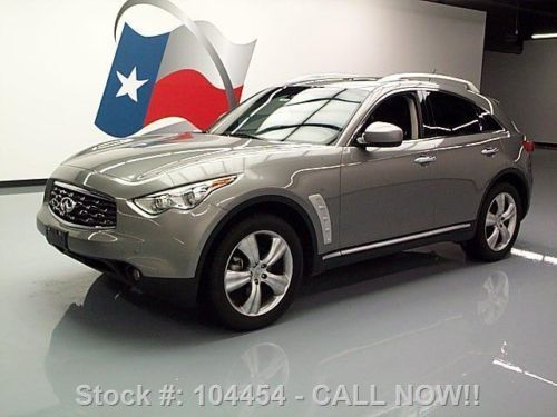 2009 infiniti fx35 sunroof vent seats nav rear cam 75k! texas direct auto