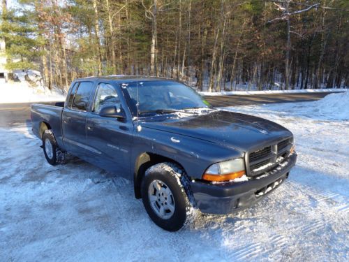 2002 dodge dakota sport crew cab pickup 4-door 3.9l