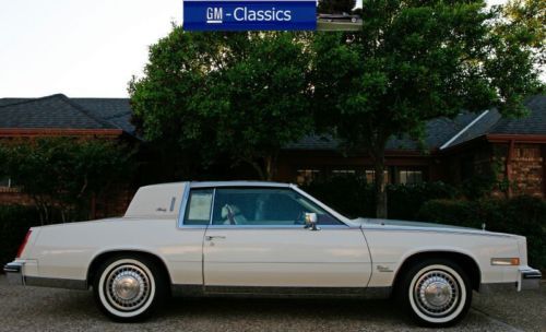 1980 cadillac eldorado biarritz 6.0 astro roof 17k miles - collector&#039;s finest!