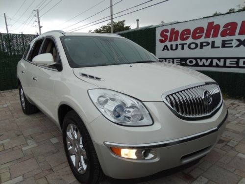 2010 buick enclave white diamond nav lthr backup cam dual dvd ac seats