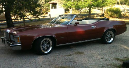 1973 mercury cougar xr-7 convertible