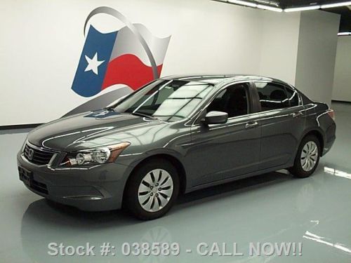 2010 honda accord lx sedan automatic cd audio 47k miles texas direct auto