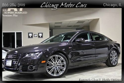 2012 audi a7 premium plus 3.0 supercharged $68k+msrp pristine loaded 1 owner! $$