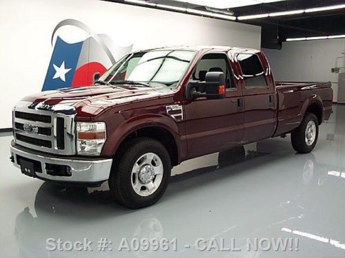 2010 ford f350 crew turbo diesel long bed nav 64k miles texas direct auto