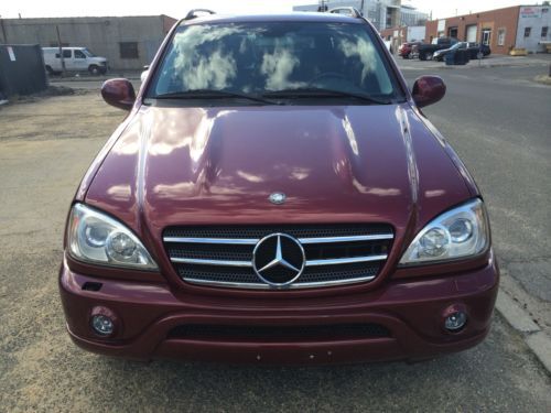 No reserve amg ml55 rare truck needs work mechanics special