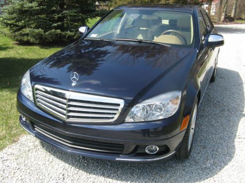 2008 mercedes benz c300 4matic with low miles