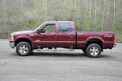 Ford f-350 super duty lariat crew cab pickup 4-door 6.0l no reserve sun roof