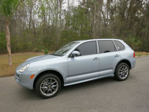 2006 porsche cayenne 4dr tiptronic leather moonroof sunroof navigation cd 1own