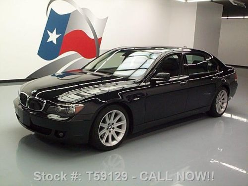 2006 bmw 750li lux seating sunroof vent seats nav 64k!! texas direct auto