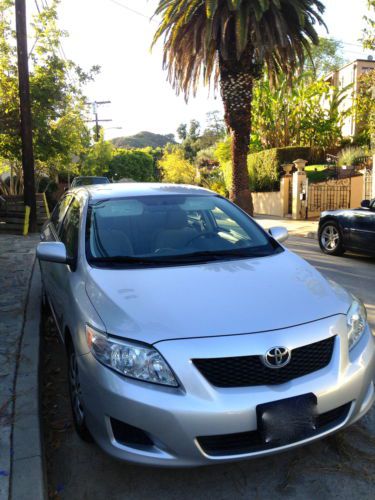 2009 toyota corolla le sedan 4-door 1.8l silver certified used warranty 7yr/100k