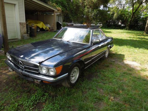 1979 mercedes-benz 450sl hard-top convertible sl-class roadster no reserve