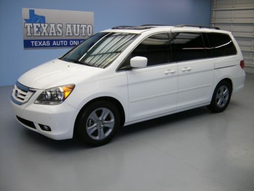 We finance!!!  2010 honda odyssey touring roof nav tv heated leather texas auto