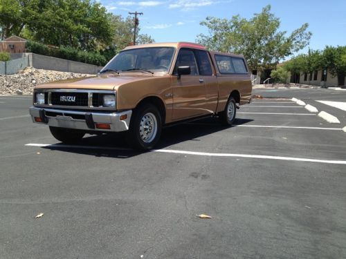 1987 barn find isuzu p/up w/ only 69,033 actual miles