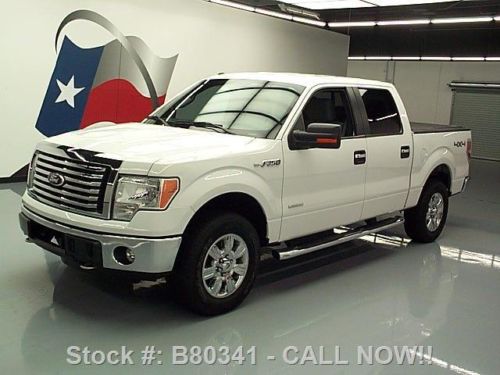 2012 ford f-150 crew 4x4 ecoboost rear cam sync 20k mi texas direct auto