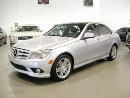 2008 c350 sport panoramic roof carfax certified spotless one florida owner