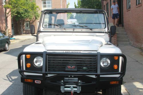 1993 lander rover defender 90 #621 off of the assembly line in england