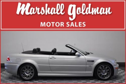 2004 bmw m3 convertible silver/black smg hk sound only 29,100 miles