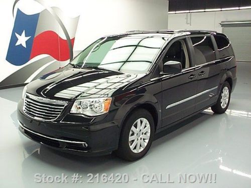 2014 chrysler town &amp; country touring leather dvd 19k mi texas direct auto