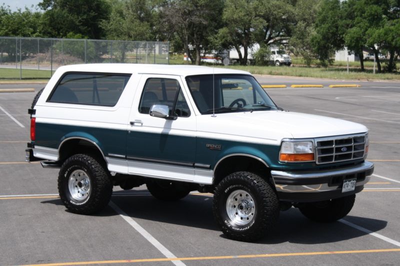 Purchase Used 1996 Ford Bronco Fully Restored In Rosanky Texas United