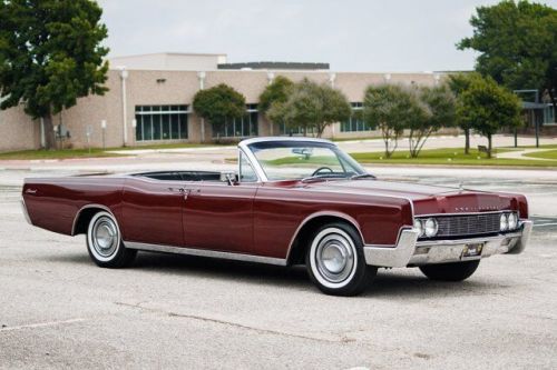 1967 lincoln continental convertible restored