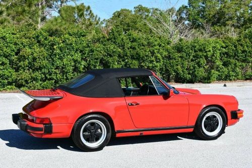 1988 porsche 911 carrera cabriolet w/blaupunkt stereo