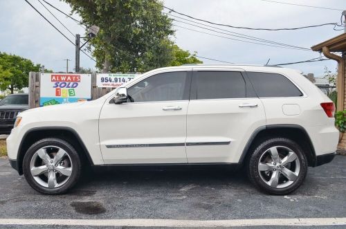 2011 jeep grand cherokee overland 4x4 4dr pano air ride navigation