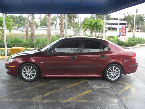 2003 saab 9-3 linear florida car low miles no reserve