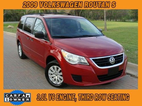 2009 volkswagen routan texas hwy miles, 1-owner, clean carfax