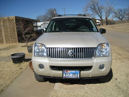 2005 mercury mountaineer premier sport utility 4-door 4.6l awl,98,810 miles