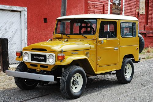 1982 fj40 toyota land cruiser ps ac origional fj40 exceptional 83,000 original m