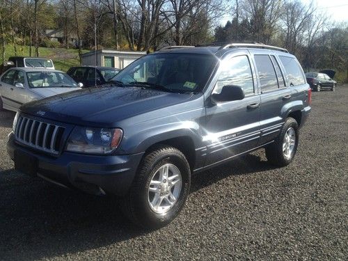 No reserve! blue 2004 jeep grand cherokee special edition 4x4 ~ 191k ~ runs 100%