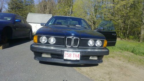 1986 bmw 635csi base coupe 2-door 3.5l